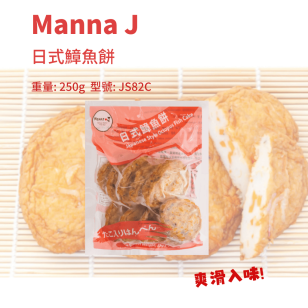 凍-Manna J日式章魚餅 25gx10件/包 (JS82C/401776)